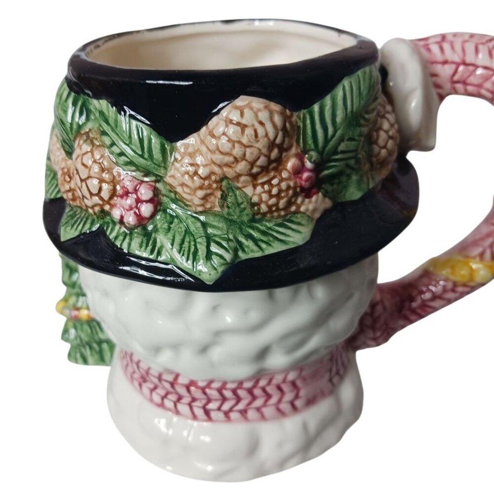 Alco Holiday Ceramic Snowman Mug With 3D Gift & Tree 16Oz - Picture 2 of 8